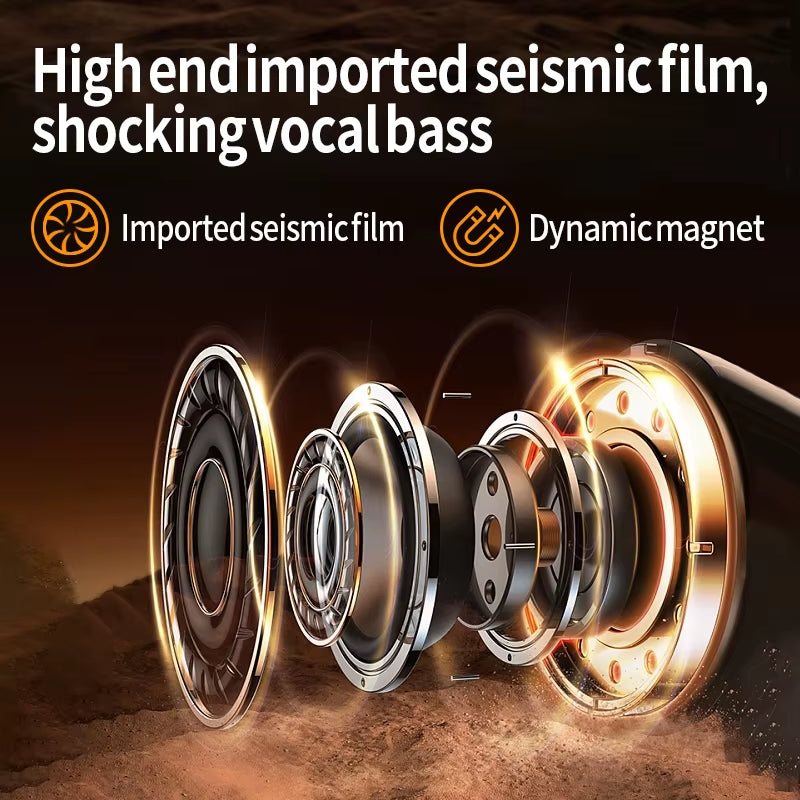 1/2X Music Interphone Bluetooth 5.3 Motorcycle Helmet Intercom Headset Waterproof 300M Intercomunicador Speaker Earphone