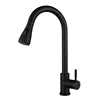 Contemporary Brushed Gold Kitchen Faucet With Smart Sensor Touch and Single Handle Mixer Design