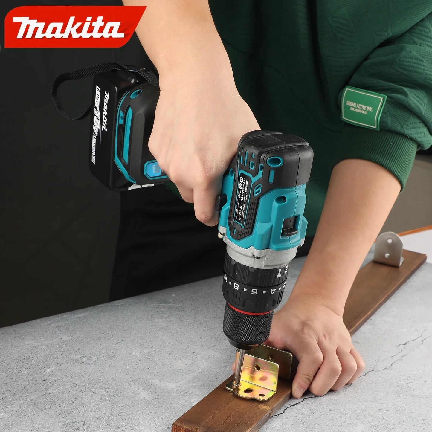 Makita DDF487 Brushless Lithium Electric Driver Electromechanical Drill Screwdriver for Makita 18V Battery