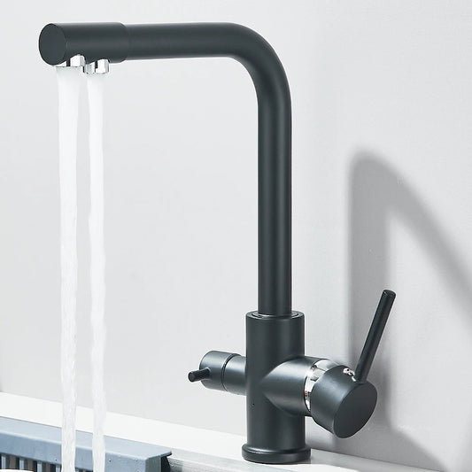 Filtered Kitchen Sink Faucets Drinking Water Filter Kitchen Faucet Sink Tap Hot Cold Water Tap For Kitchen