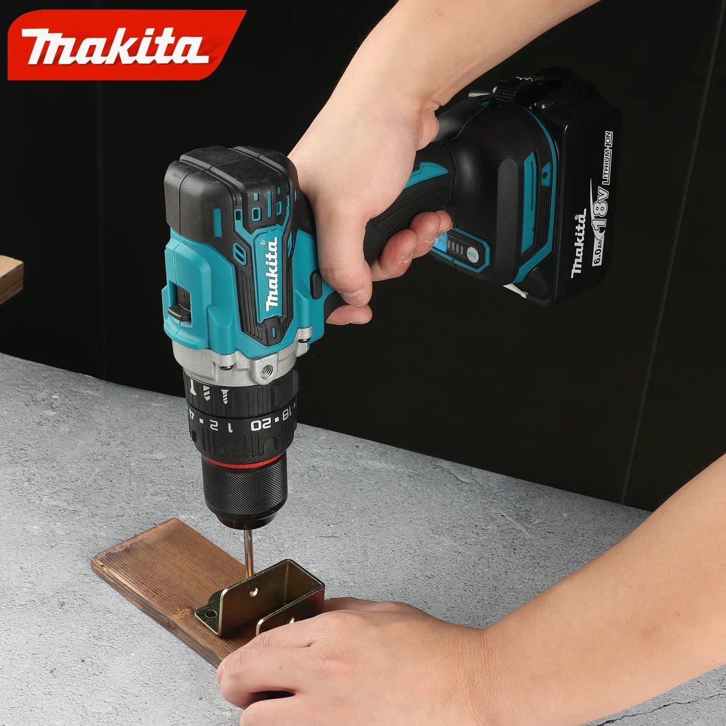 Makita DDF487 Brushless Lithium Electric Driver Electromechanical Drill Screwdriver for Makita 18V Battery