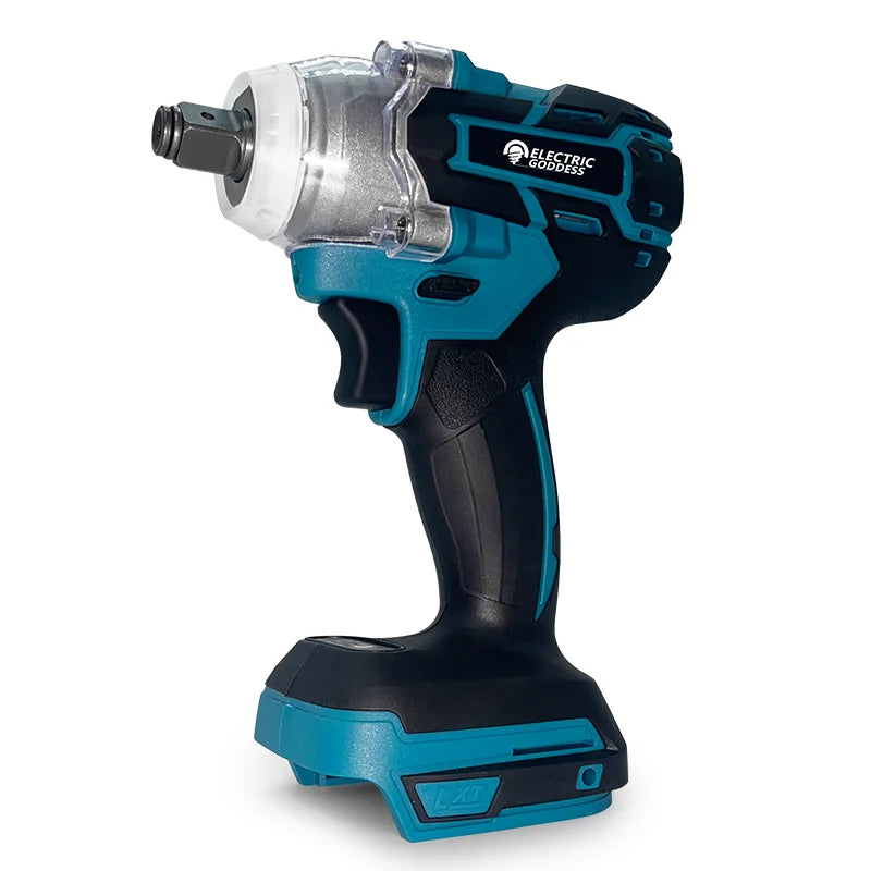 TW285 520N.m Brushless Electric Impact Wrench 1/2 Inch Cordless Wrench Car Repair Socket Power Tool for Makita 18V Battery Pin