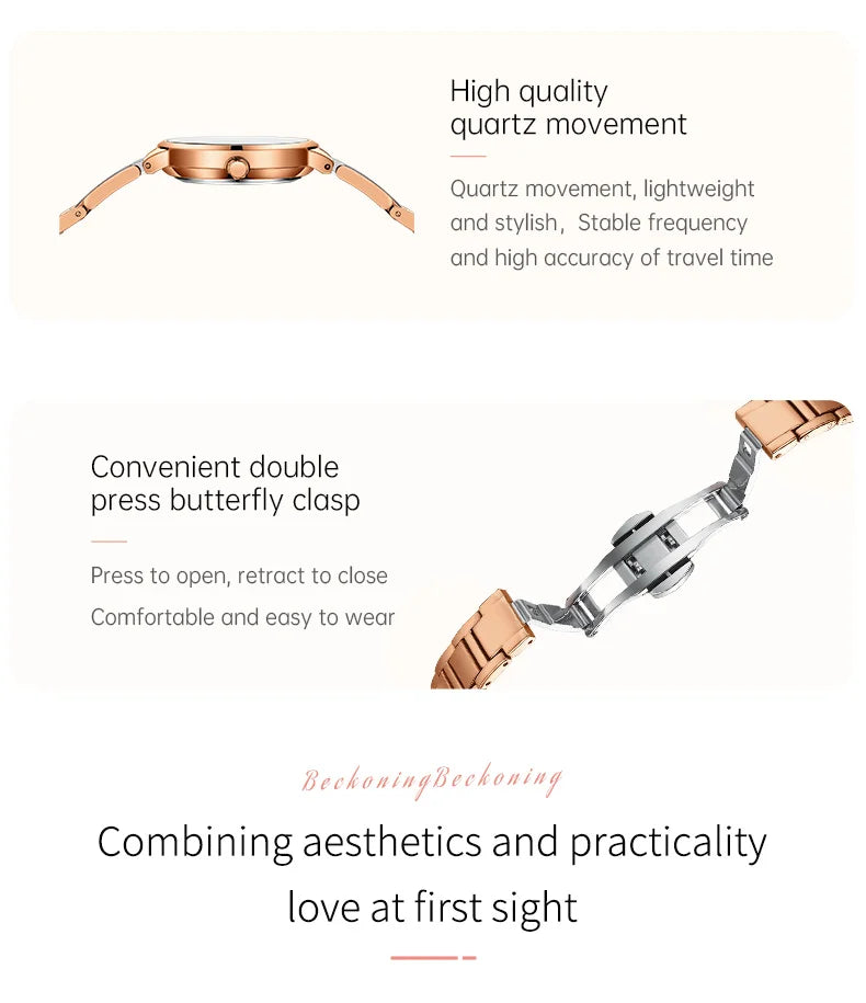 NIBOSI Luxury Ceramic Bracelet Women Watches Ladies Creative Lady Watch For Female Diamond Clock Quartz Wristwatch Montre Femme