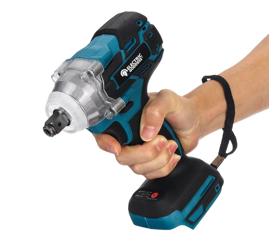 TW285 520N.m Brushless Electric Impact Wrench 1/2 Inch Cordless Wrench Car Repair Socket Power Tool for Makita 18V Battery Pin