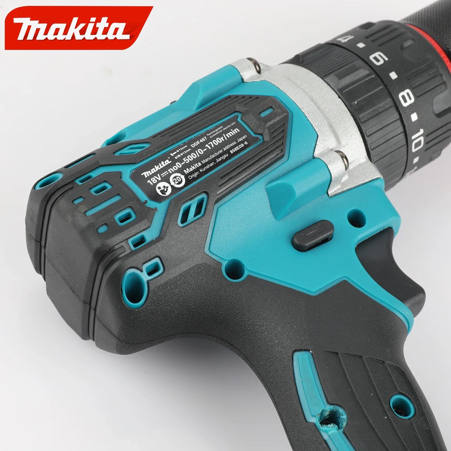 Makita DDF487 Brushless Lithium Electric Driver Electromechanical Drill Screwdriver for Makita 18V Battery