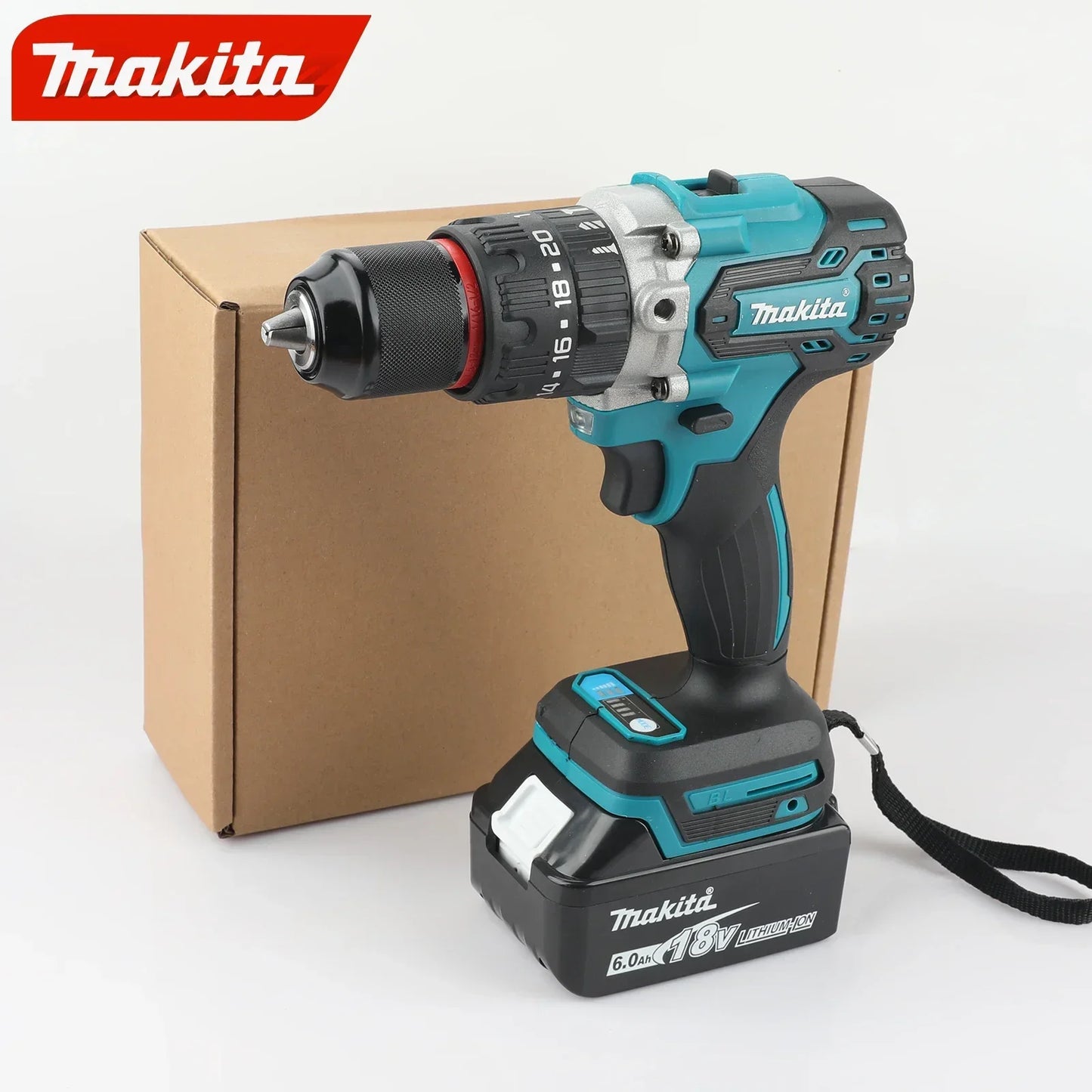 Makita DDF487 Brushless Lithium Electric Driver Electromechanical Drill Screwdriver for Makita 18V Battery