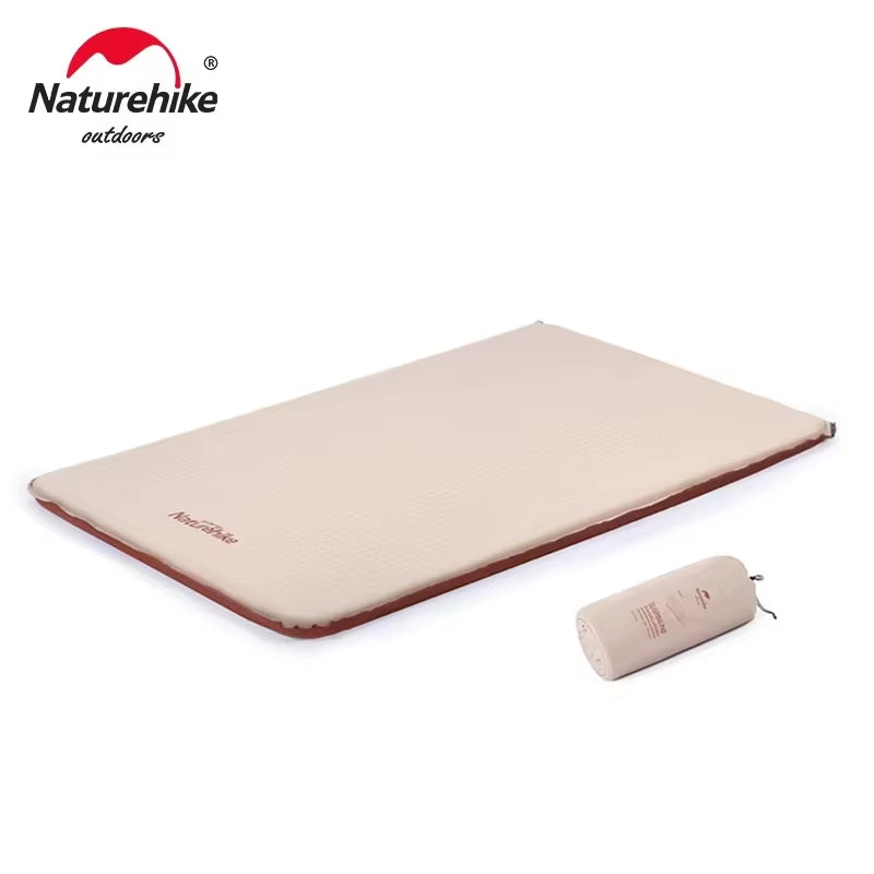 Air Mattress Self-Inflating Sponge Camping Mat Luxury Automatic Inflate Mats Inflatable Sleeping Cushion Pads