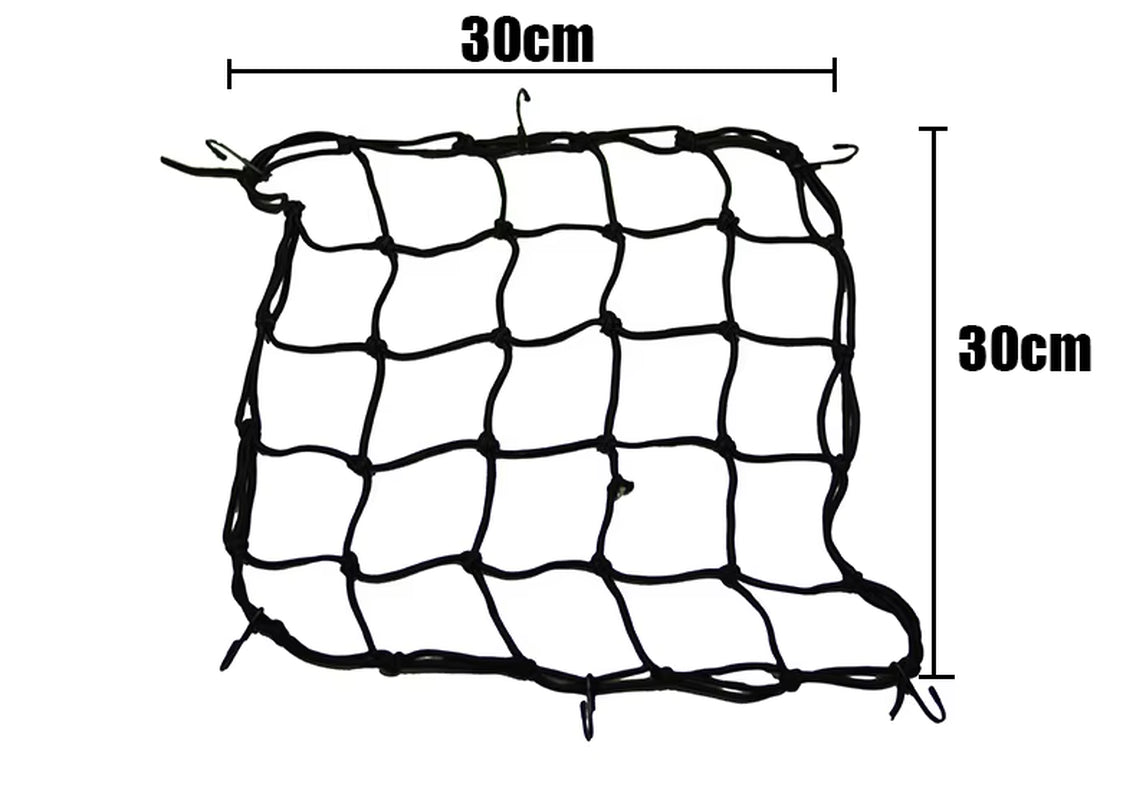 40X40Cm Universal Motorcycle Luggage Net Helmet Holder Mesh Storager Elastic Fuel Tank Net for Bike Cargo Organizer Nets