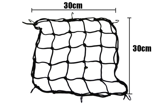 40X40Cm Universal Motorcycle Luggage Net Helmet Holder Mesh Storager Elastic Fuel Tank Net for Bike Cargo Organizer Nets