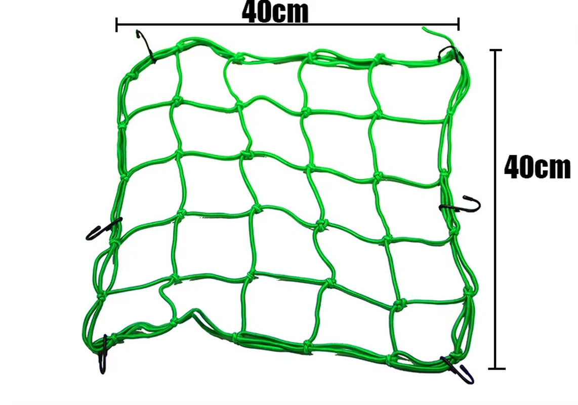 40X40Cm Universal Motorcycle Luggage Net Helmet Holder Mesh Storager Elastic Fuel Tank Net for Bike Cargo Organizer Nets
