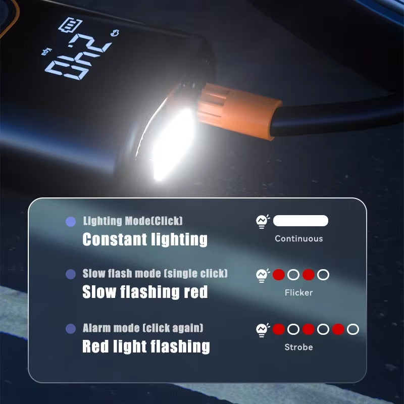 Wireless Car Inflator Pump Mini Portable Air Pump Fast Inflation Boost Electric Air Compressor for Motorcycle Bicycle Ball